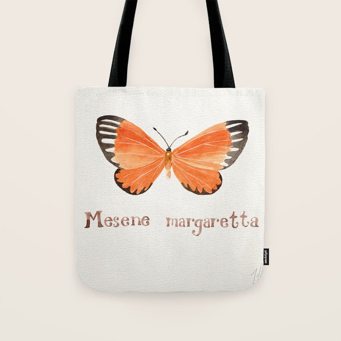 Butterfly - Mesene margaretta Tote Bag Gallery Image 1