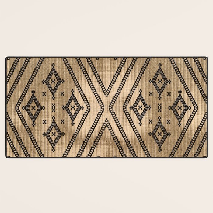 Traditional Bohemian African Moroccan Style  Desk Mat Gallery Image 3