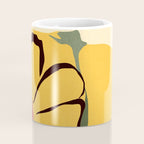 Modern Abstract Art Flowers 10 Coffee Mug Gallery Image 4