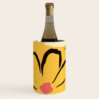 Modern Abstract Art Flowers 10 Wine Chiller Gallery Image 2