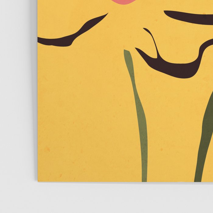 Modern Abstract Art Flowers 10 Poster Gallery Image 3