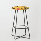 Modern Abstract Art Flowers 10 Stool Gallery Image 1