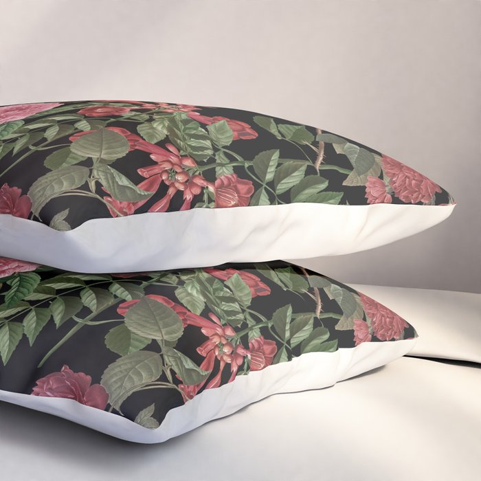 Vintage Roses, Floral Prints Pillow Sham Gallery Image 3
