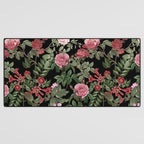 Vintage Roses, Floral Prints Desk Mat Gallery Image 3