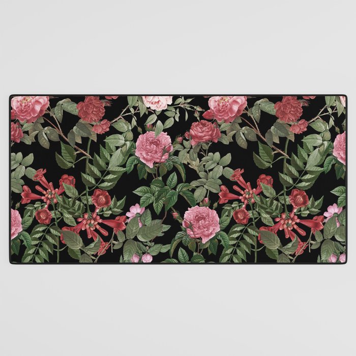 Vintage Roses, Floral Prints Desk Mat Gallery Image 3