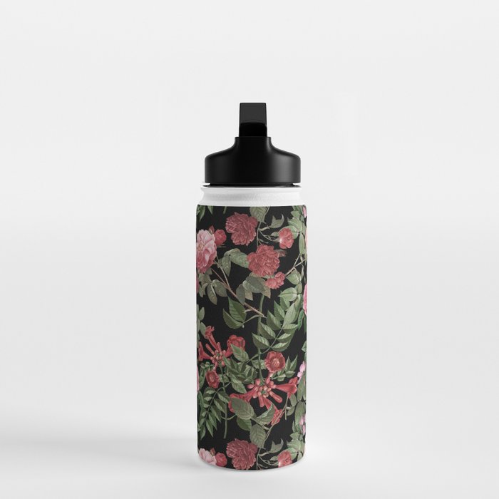 Vintage Roses, Floral Prints Water Bottle Gallery Image 3