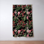 Vintage Roses, Floral Prints Window Curtain Gallery Image 3