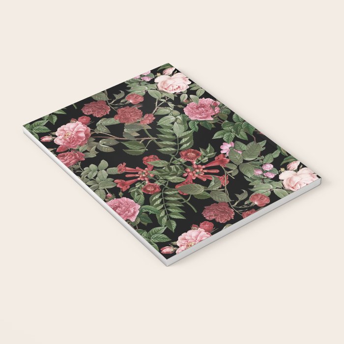 Vintage Roses, Floral Prints Notebook Gallery Image 3