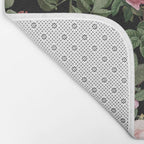 Vintage Roses, Floral Prints Bath Mat Gallery Image 2