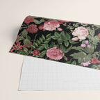 Vintage Roses, Floral Prints Wrapping Paper Gallery Image 2