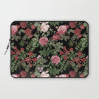 Vintage Roses, Floral Prints Laptop Sleeve Gallery Image 1