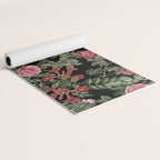 Vintage Roses, Floral Prints Yoga Mat Gallery Image 2