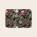 Vintage Roses, Floral Prints Bath Mat Gallery Image 1