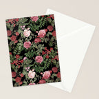 Vintage Roses, Floral Prints Stationery Card Gallery Image 2