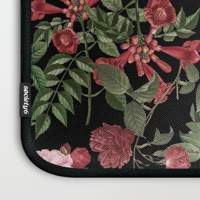 Vintage Roses, Floral Prints Laptop Sleeve Gallery Image 3