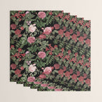 Vintage Roses, Floral Prints Wrapping Paper Gallery Image 3