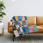 Luxe Checkerboard Throw Blanket Gallery Image 1