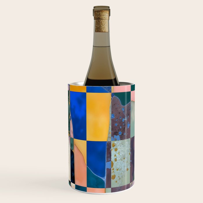 Luxe Checkerboard Wine Chiller Gallery Image 3