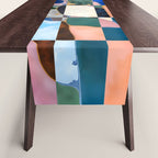 Luxe Checkerboard Table Runner Gallery Image 1