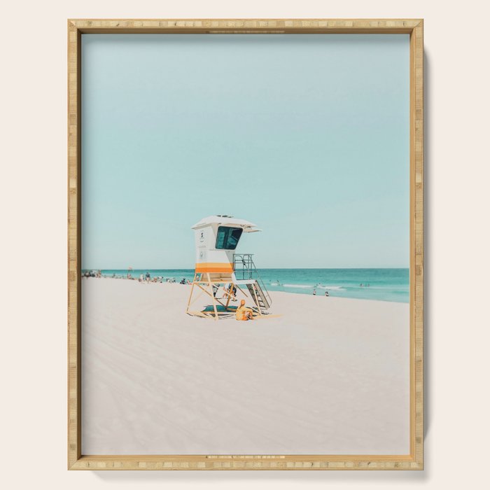 Aussie lifeguard Serving Tray Gallery Image 1