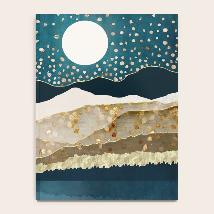 Starlit Mountain Lake Notebook Gallery Image 4