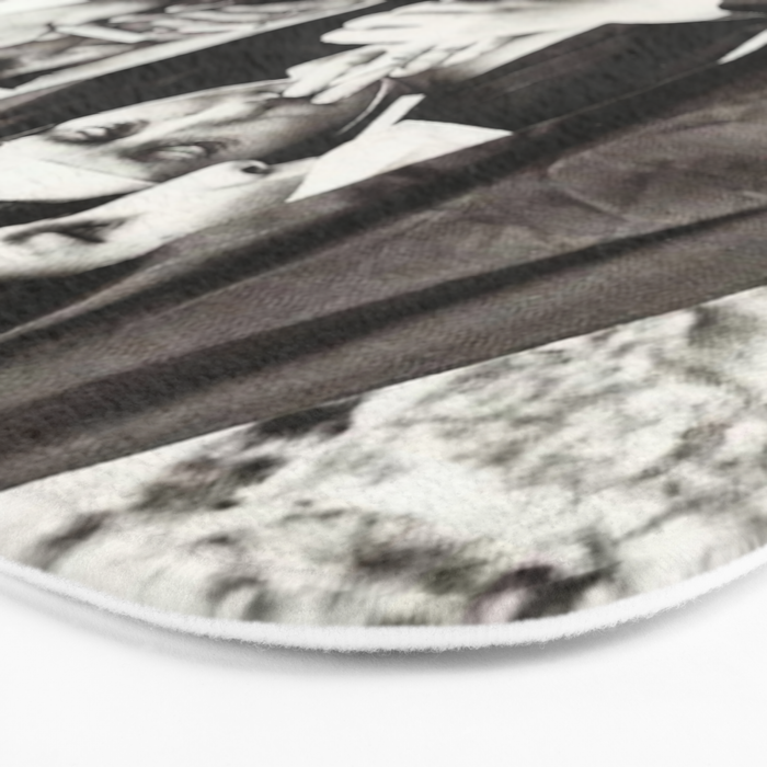 Nuns Smoking Vintage Photograph 1931 Bath Mat Gallery Image 3