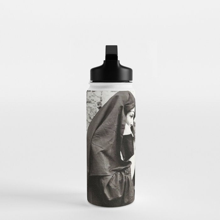 Nuns Smoking Vintage Photograph 1931 Water Bottle Gallery Image 3