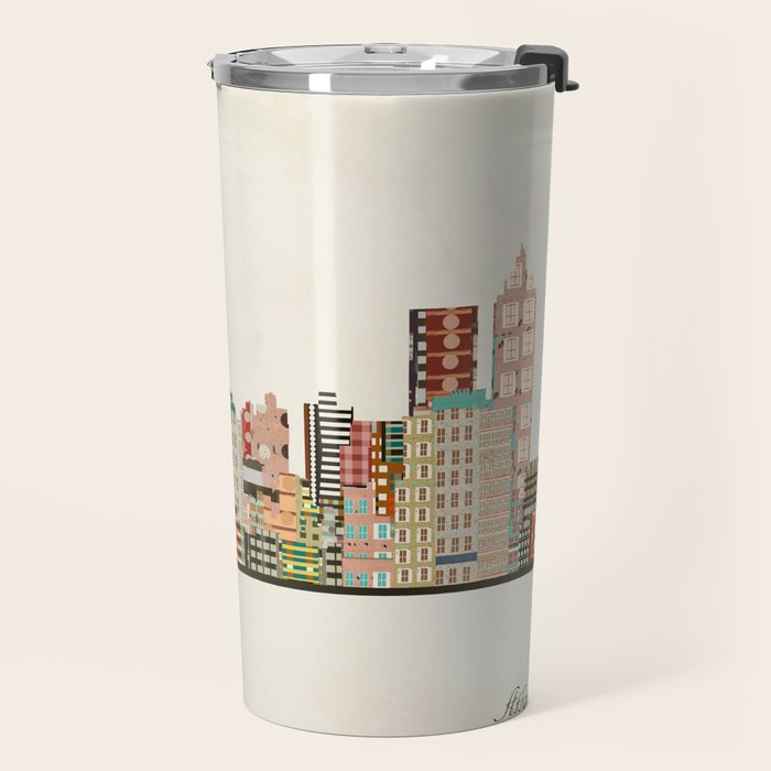 atlanta skyline Travel Mug Gallery Image 2