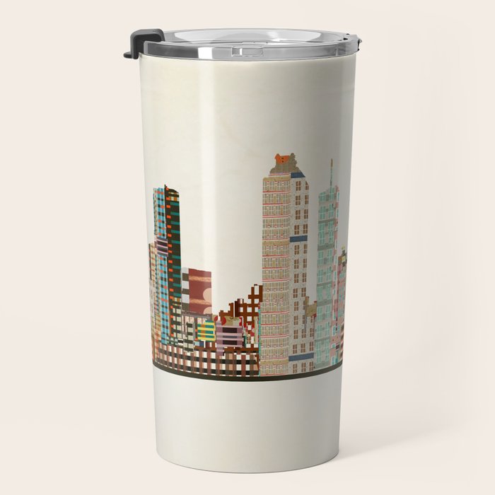 atlanta skyline Travel Mug Gallery Image 3