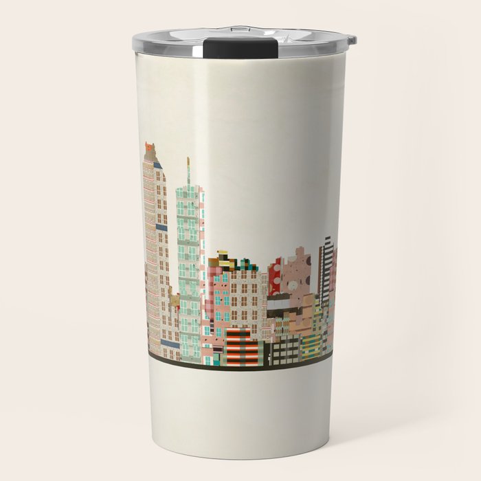 atlanta skyline Travel Mug Gallery Image 1