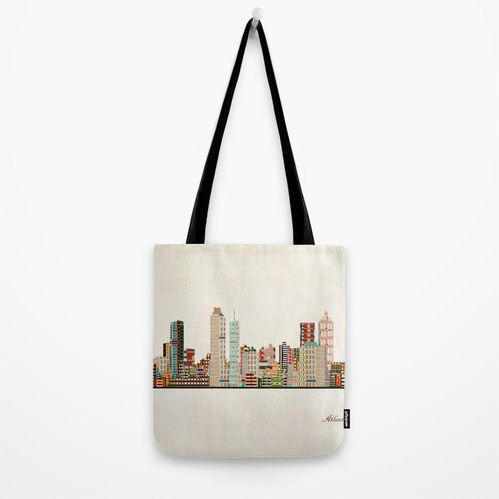 atlanta skyline Tote Bag Gallery Image 2