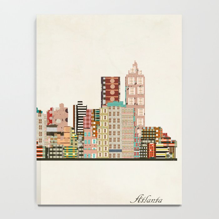 atlanta skyline Notebook Gallery Image 4