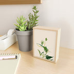 Plants In Summer Beige. Mini Art Print Gallery Image 2