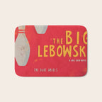 The Big Lebowski - Movie Poster, Coen brothers film, Jeff Bridges, John Turturro, bowling Bath Mat Gallery Image 1