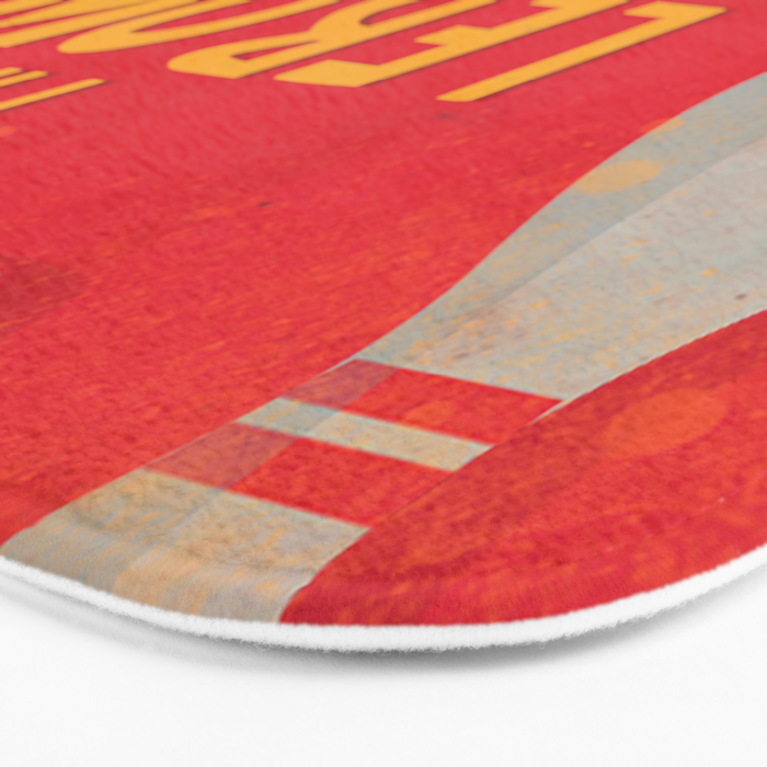 The Big Lebowski - Movie Poster, Coen brothers film, Jeff Bridges, John Turturro, bowling Bath Mat Gallery Image 3