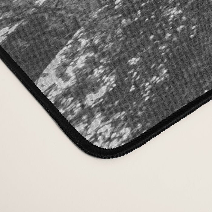 Into the Mist - Black and White Nature Photography Desk Mat Gallery Image 4