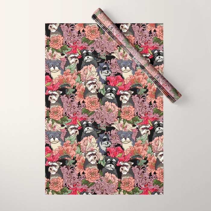 Because Schnauzers Wrapping Paper Gallery Image 1