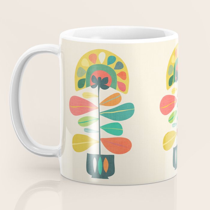 Fan Flower Coffee Mug Gallery Image 3