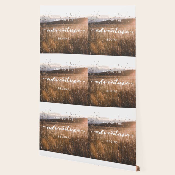 And So The Adventure Begins - Rustic Western Wallpaper Gallery Image 2