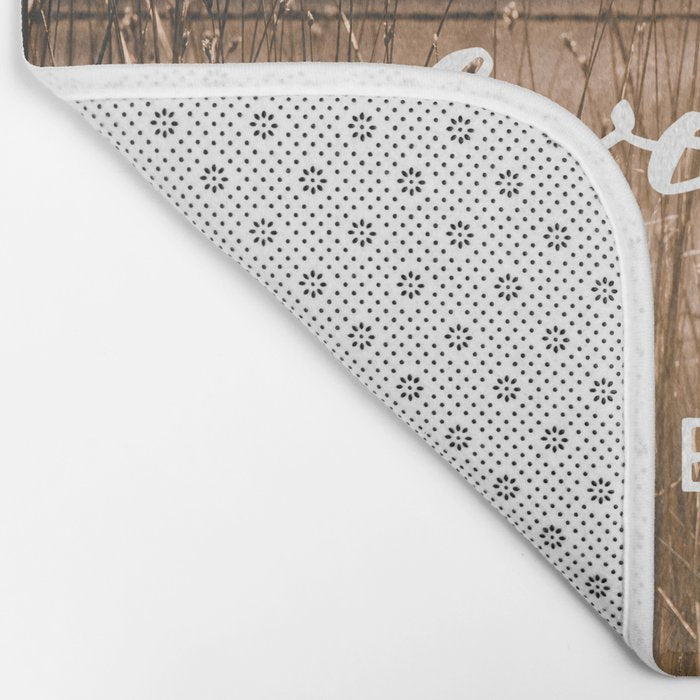 And So The Adventure Begins - Rustic Western Bath Mat Gallery Image 2