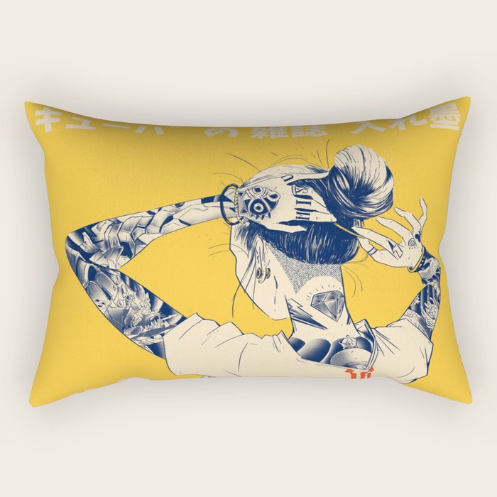 La Tinta! Rectangular Pillow Gallery Image 2