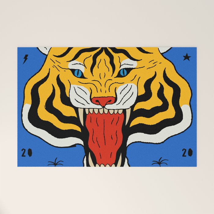 Go Get 'Em Tiger Welcome Mat Gallery Image 1