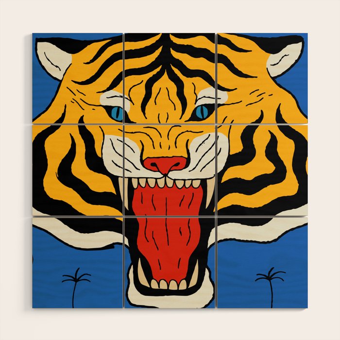 Go Get 'Em Tiger Wood Wall Art Gallery Image 1