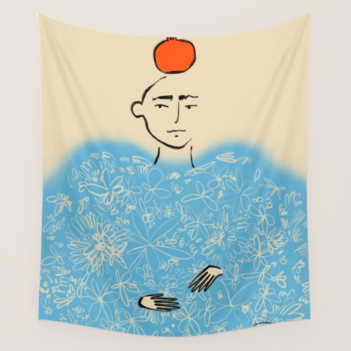 QUEEN OF WISDOM Wall Tapestry Gallery Image 4