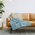 QUEEN OF WISDOM Throw Blanket Gallery Image 1