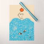 QUEEN OF WISDOM Wrapping Paper Gallery Image 1
