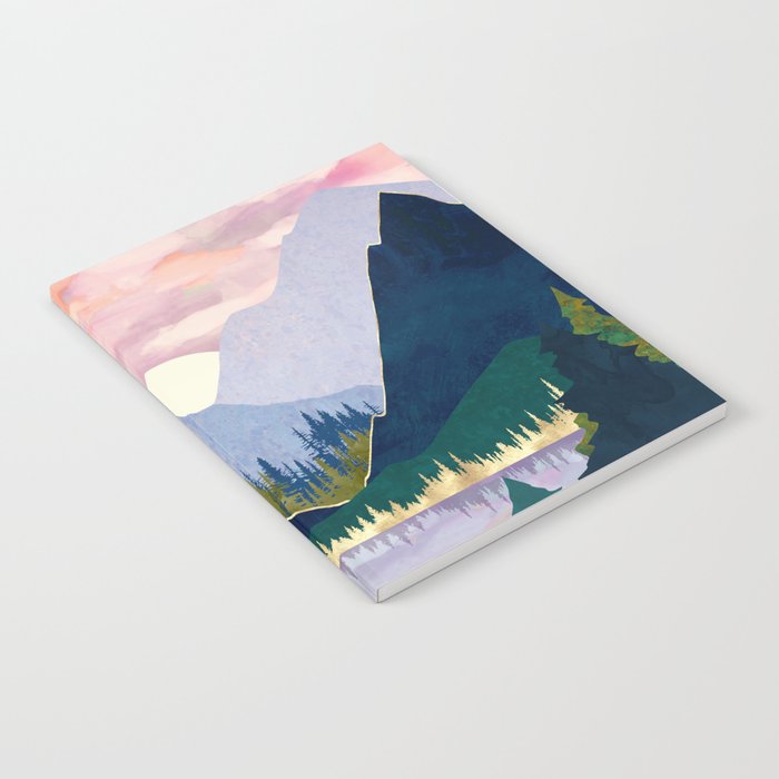 Winter Mountain Lake Notebook Gallery Image 2