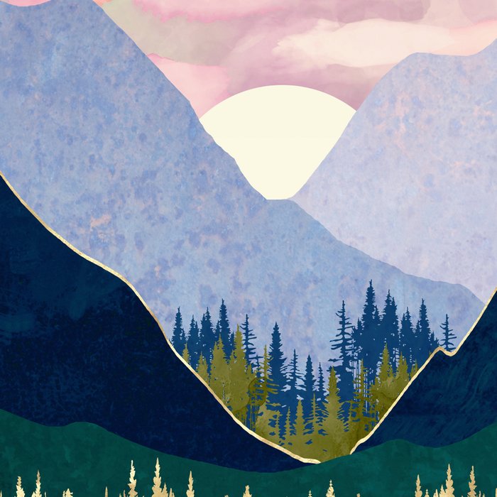 Winter Mountain Lake Coffee Mug Gallery Image 2