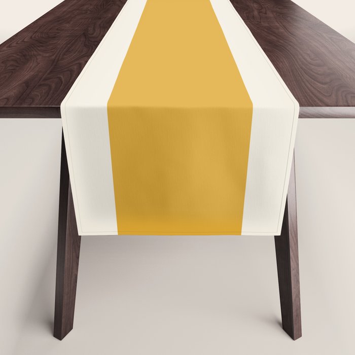 Dual (Yellow Cream) Table Runner Gallery Image 1