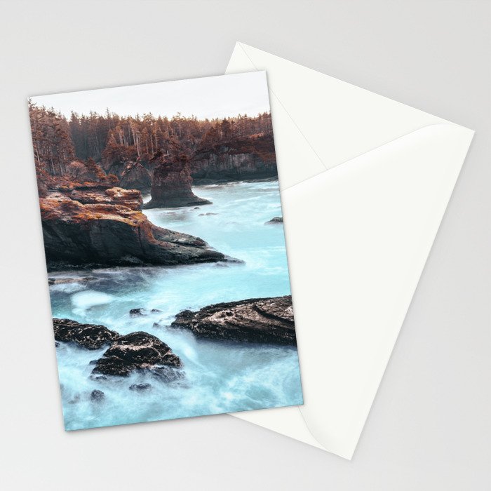 Washington West Coast - Ocean Forest Adventure Stationery Card Gallery Image 2